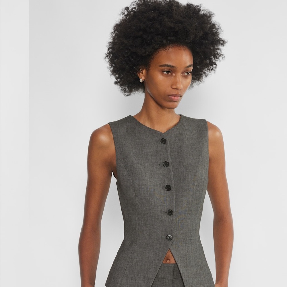 Wilfred Gray Sleeveless Top